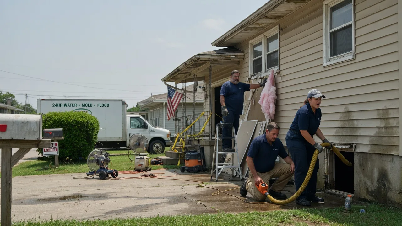 Water Damage Repair in Lebo, KS near me